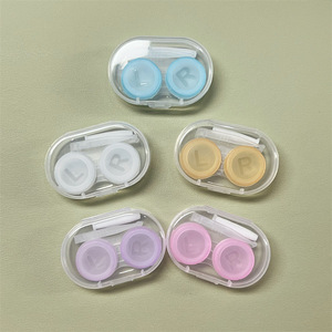 Low Price Plastic Contact Lens Case Packaging Eyewear Estuches Eye Glass Case