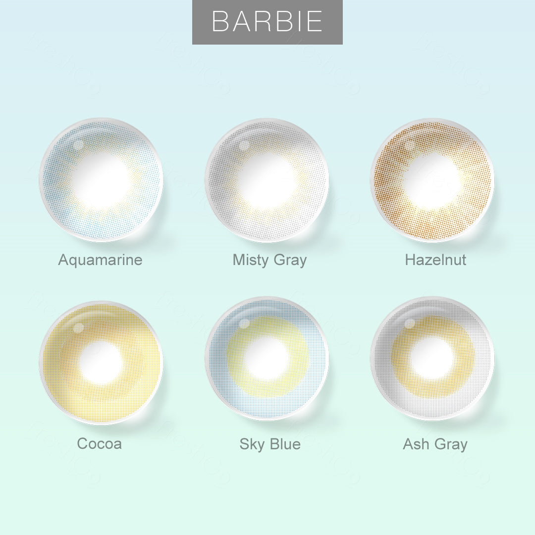 Barbie Colored Contacts variants