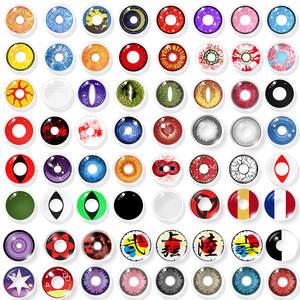 EYESHARE Cosplay Contact Lenses Anime Crazy Design