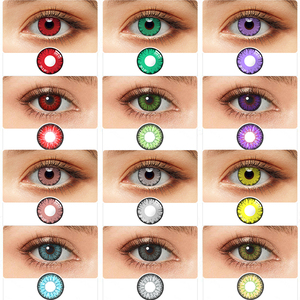 Hapipurecon Cosplay Sclera Contact Lenses