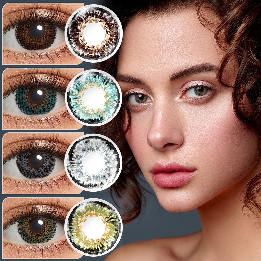 3 Tone Natural Wholesale Colored Contact Lenses by Stephies Lens CO.,LTD